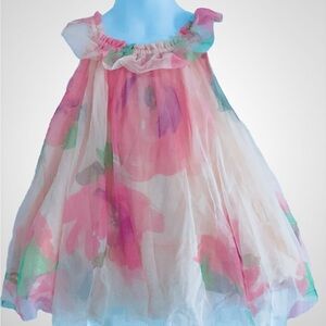 Memory Lane: Floral Ruffle Dress